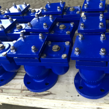 DN50-DN300 Ductile Iron Flanged Double Orifice Air Release Valve  for water pipe line